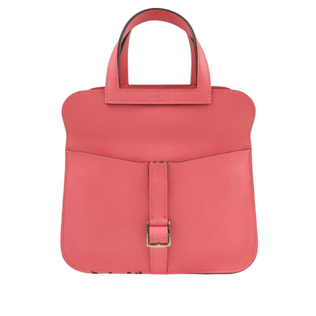 Hermès Mini Swift Halzan 22 Pink Leather Very good condition - Back View
