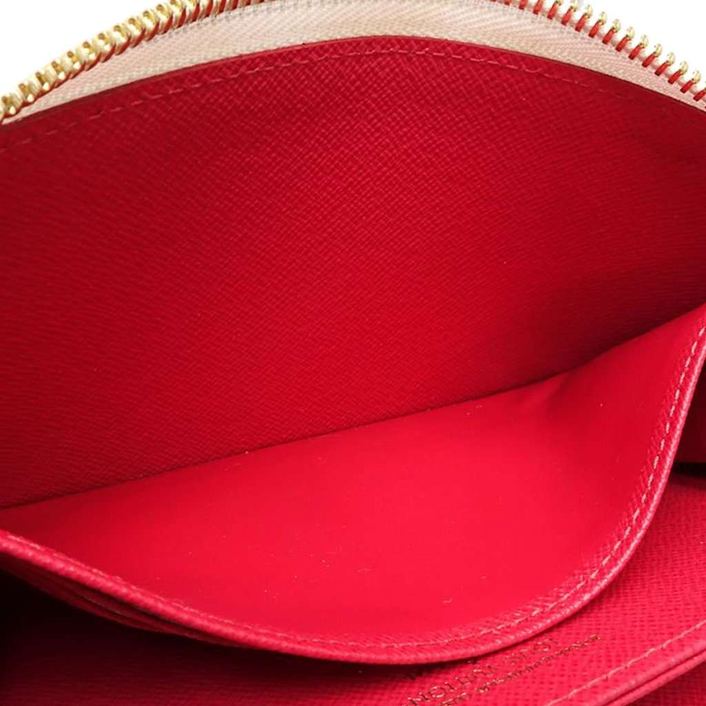 Louis Vuitton Takashi Murakami Monogram Cherry Zippy Wallet White Very good - Model View