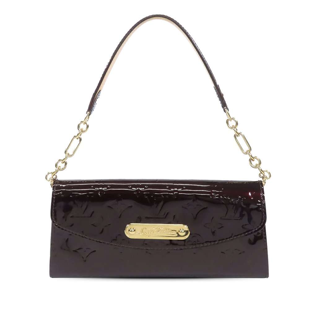 Louis Vuitton Monogram Vernis Sunset Boulevard Purple Leather Very good - Front View