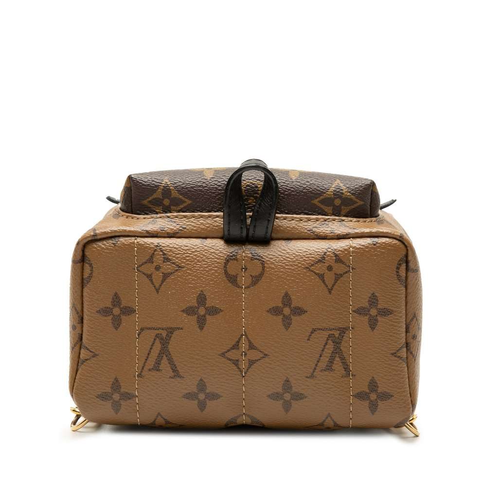Louis Vuitton Monogram Reverse Mini Palm Springs Brown Very good - Inside View