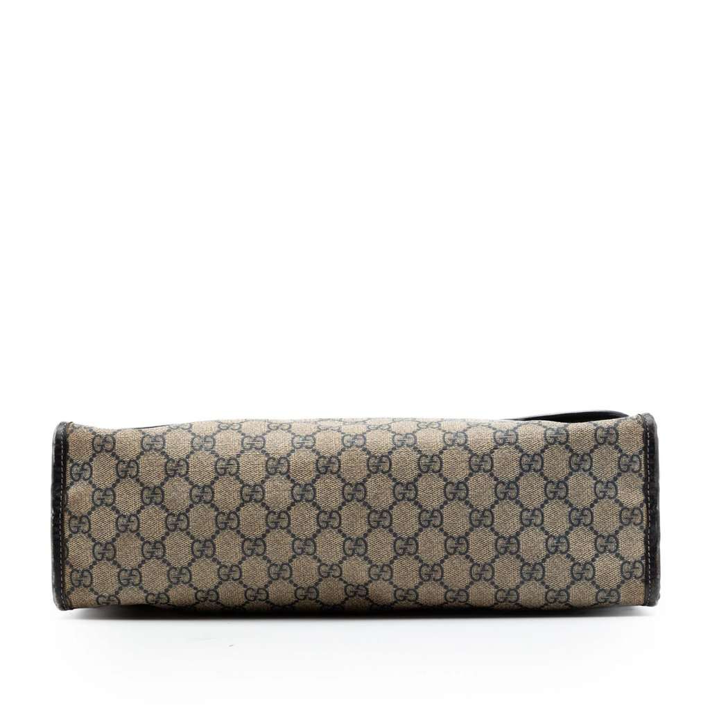 Gucci GG Supreme Web Messenger Bag Beige Good condition - Inside View