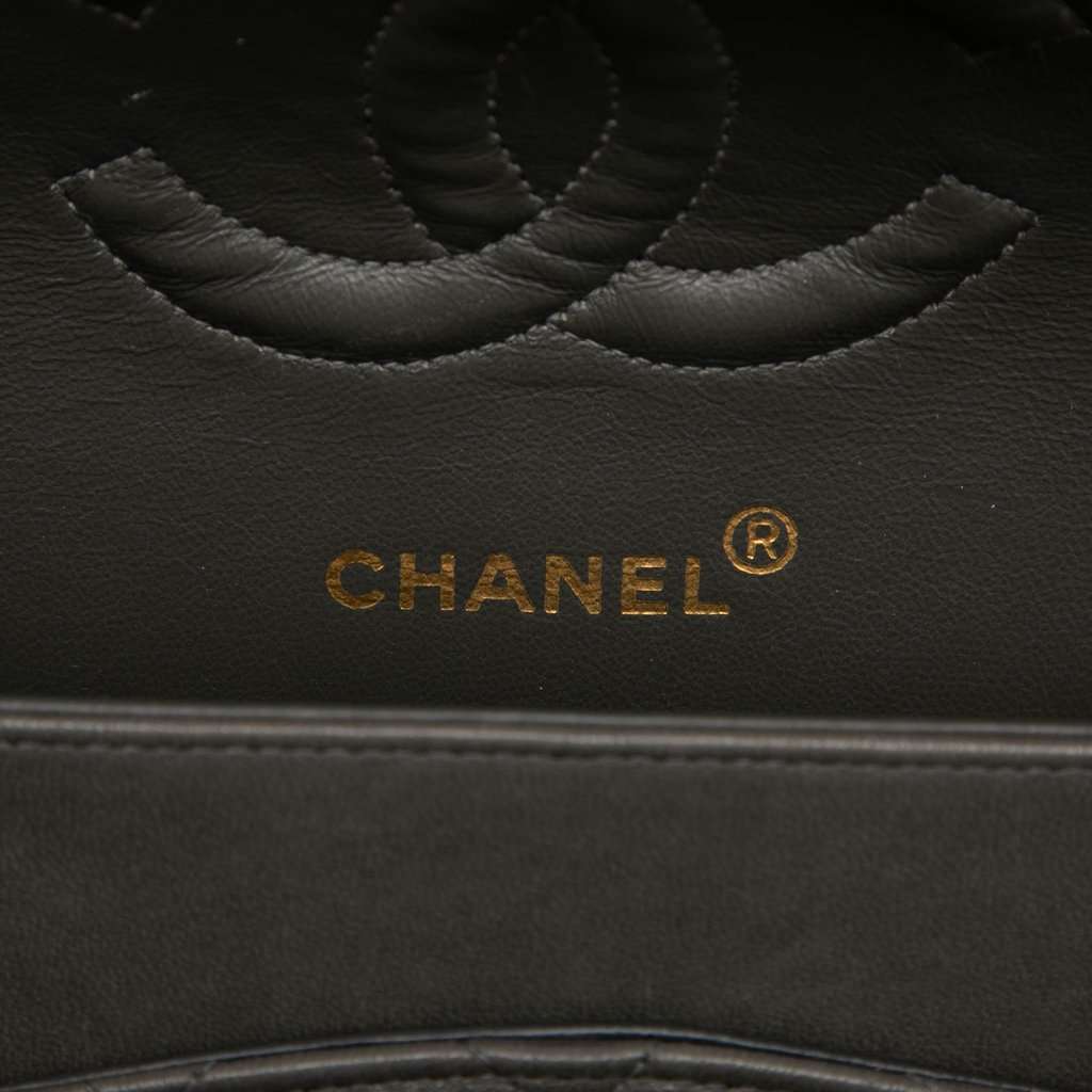 Chanel Medium Classic Lambskin Double Flap MultiColor Leather Very good condition - Box View