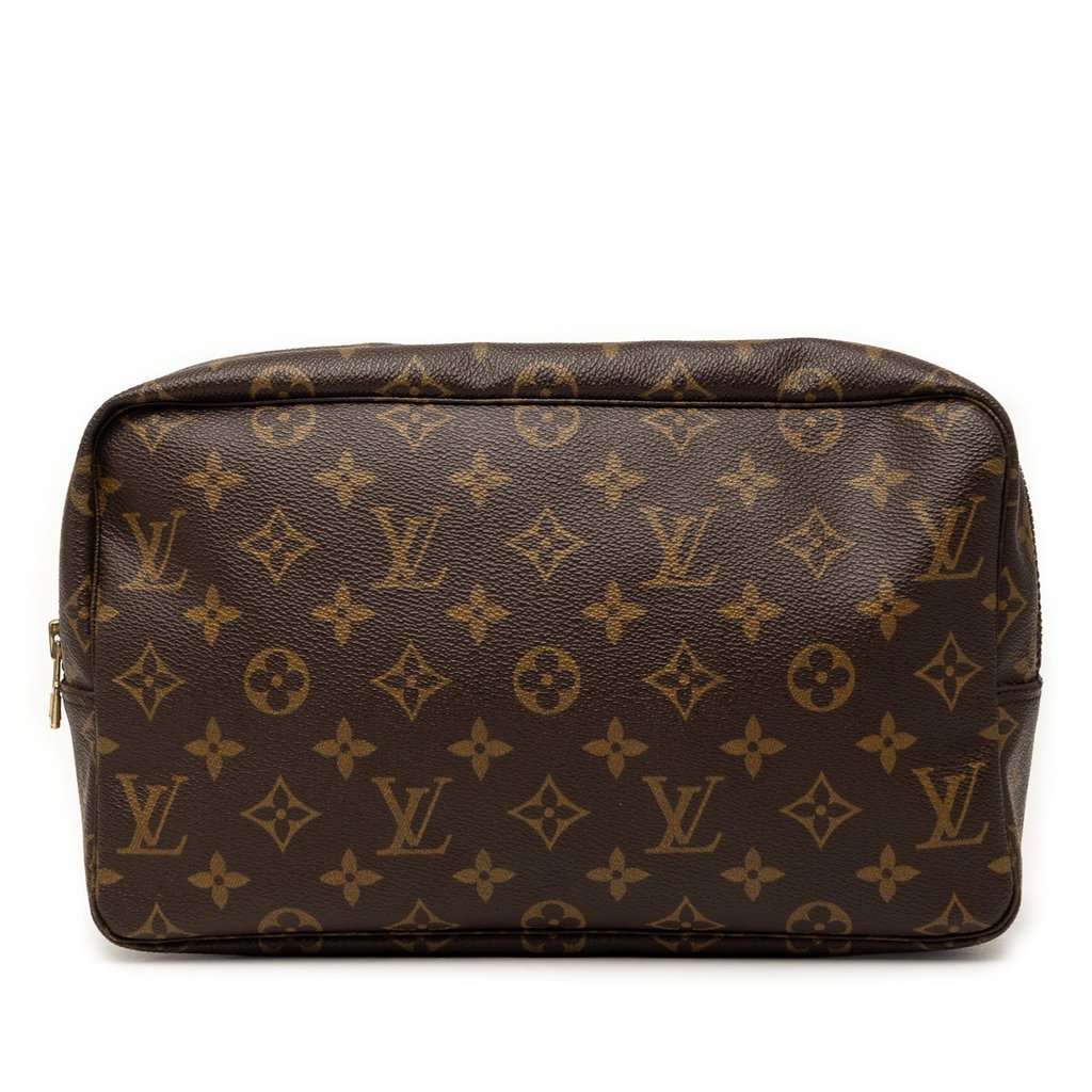 Louis Vuitton Monogram Trousse Toilette 28 Brown Very good - Front View