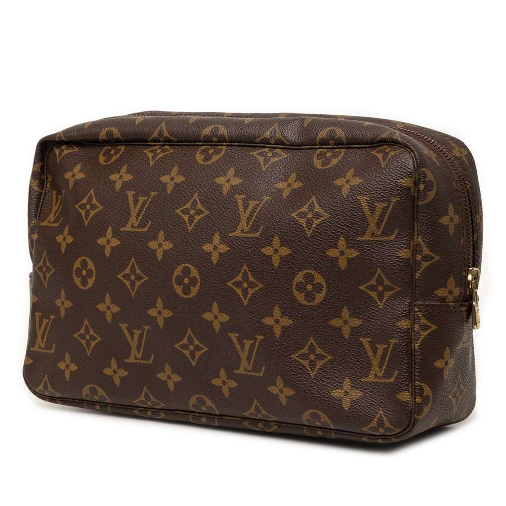 Louis Vuitton Monogram Trousse Toilette 28 Brown Very good - Back View