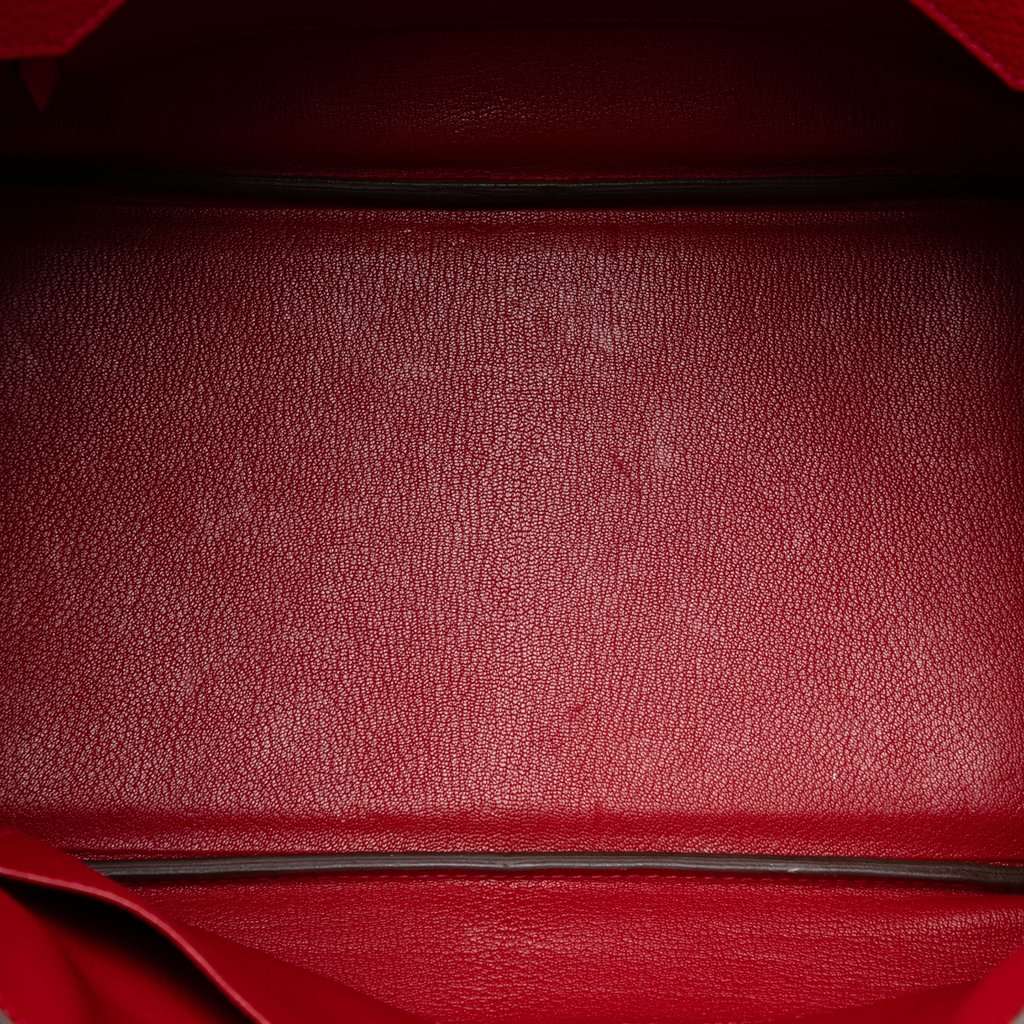 Hermès Special Order Togo Birkin Retourne 35 Red Leather Very good - Model View