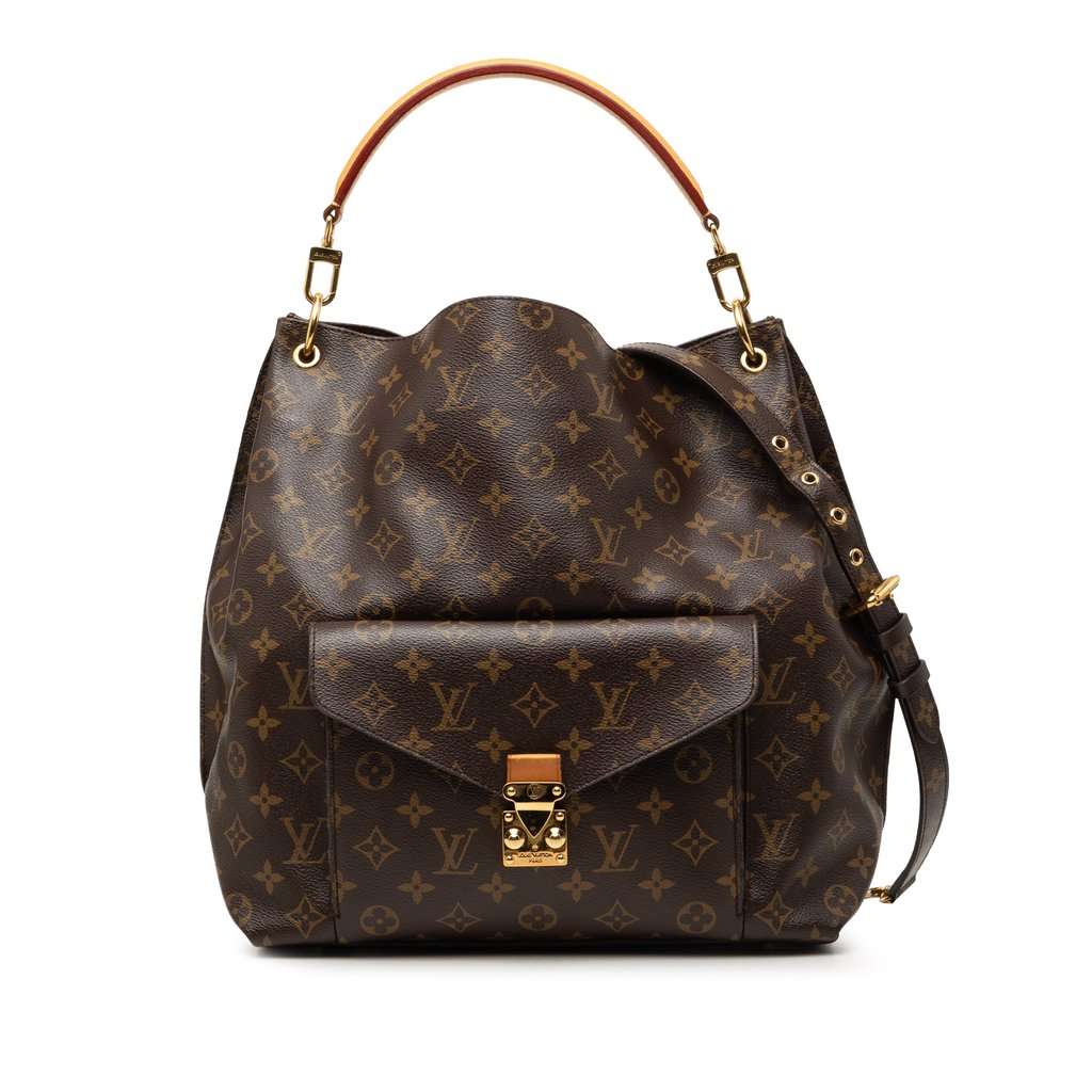 Louis Vuitton Monogram Metis Hobo Brown Good condition - Front View