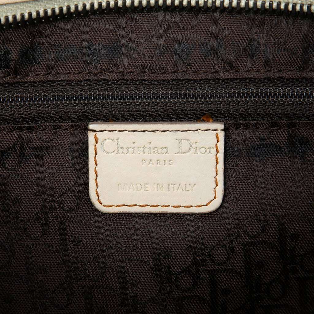 Dior Calfskin Gaucho Double Saddle Shoulder Bag Beige Leather Good - Box View