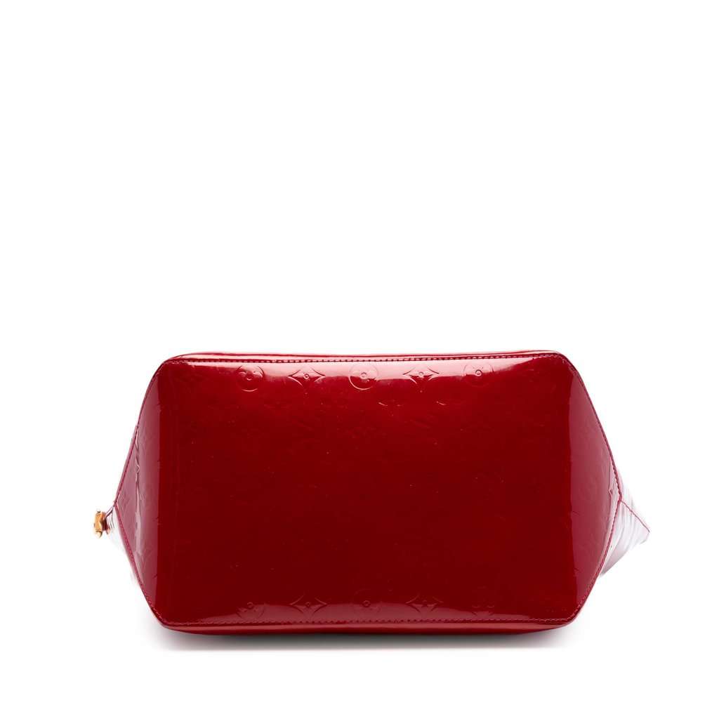 Louis Vuitton Monogram Vernis Bellevue GM Red Leather Very good condition - Inside View