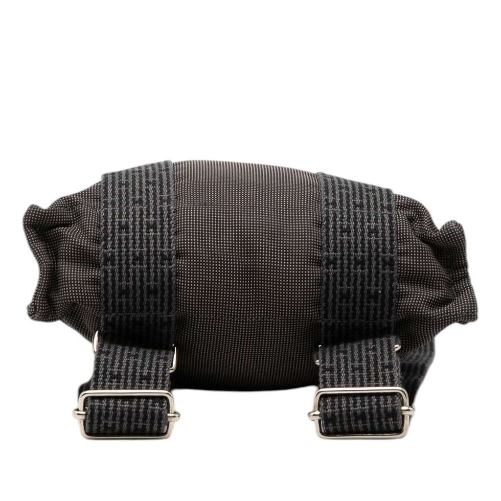 Hermès Canvas Herline Backpack PM Black Very good condition - Inside View