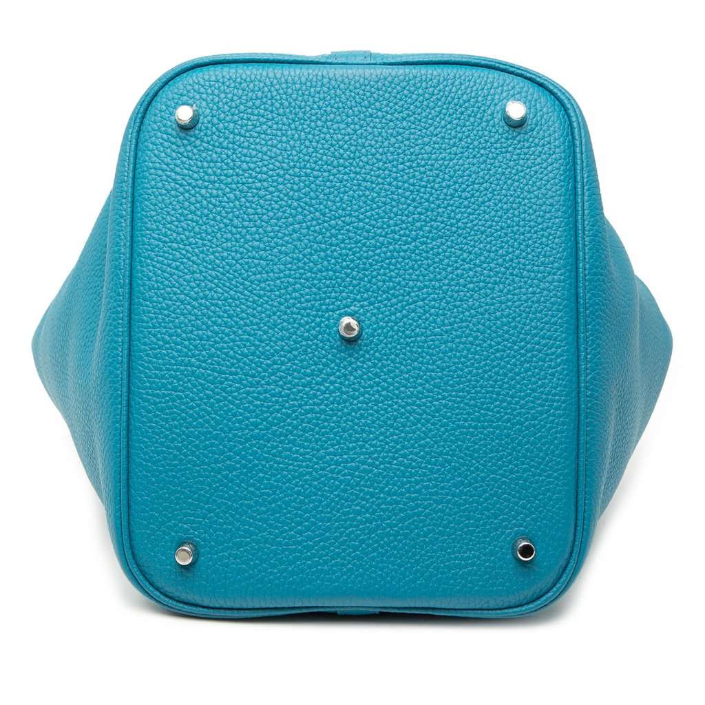Hermès Clemence Picotin Lock 26 Blue Leather Very good condition - Inside View