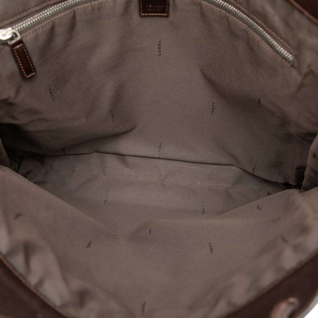 Fendi Zucca Canvas Tote Brown Very good condition - Model View