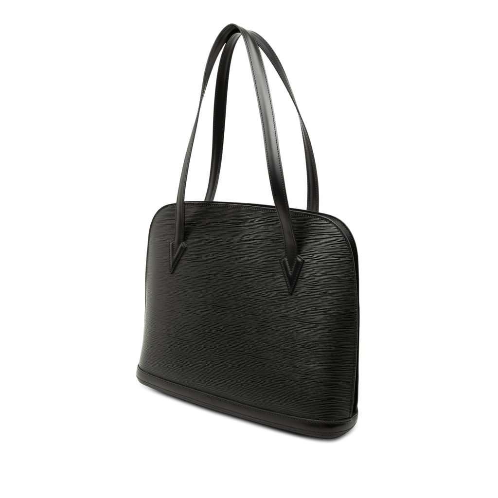 Louis Vuitton Epi Lussac Black Leather Very good condition - Back View