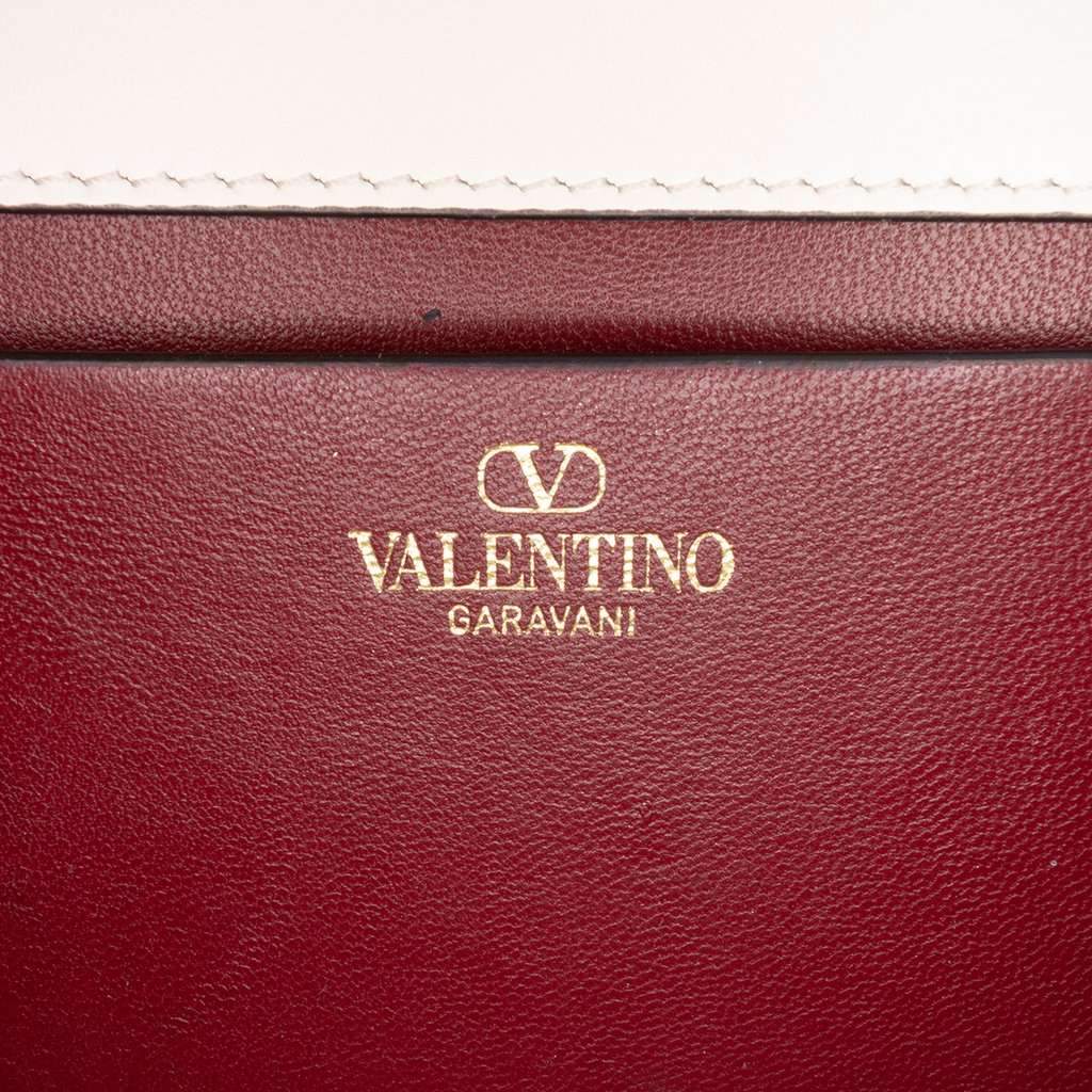 Valentino Leather VLogo Crossbody Brown Leather Very good - Box View