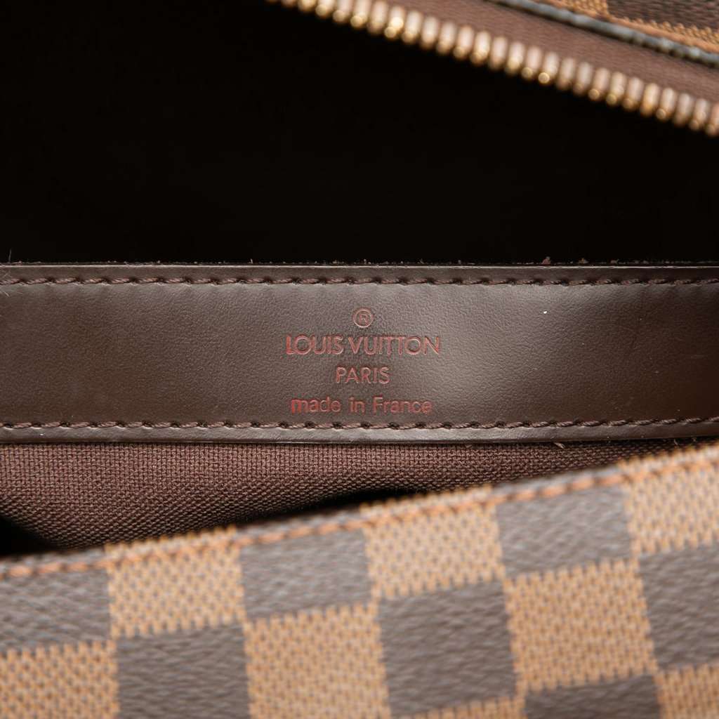 Louis Vuitton Damier Ebene Naviglio Brown Very good - Box View