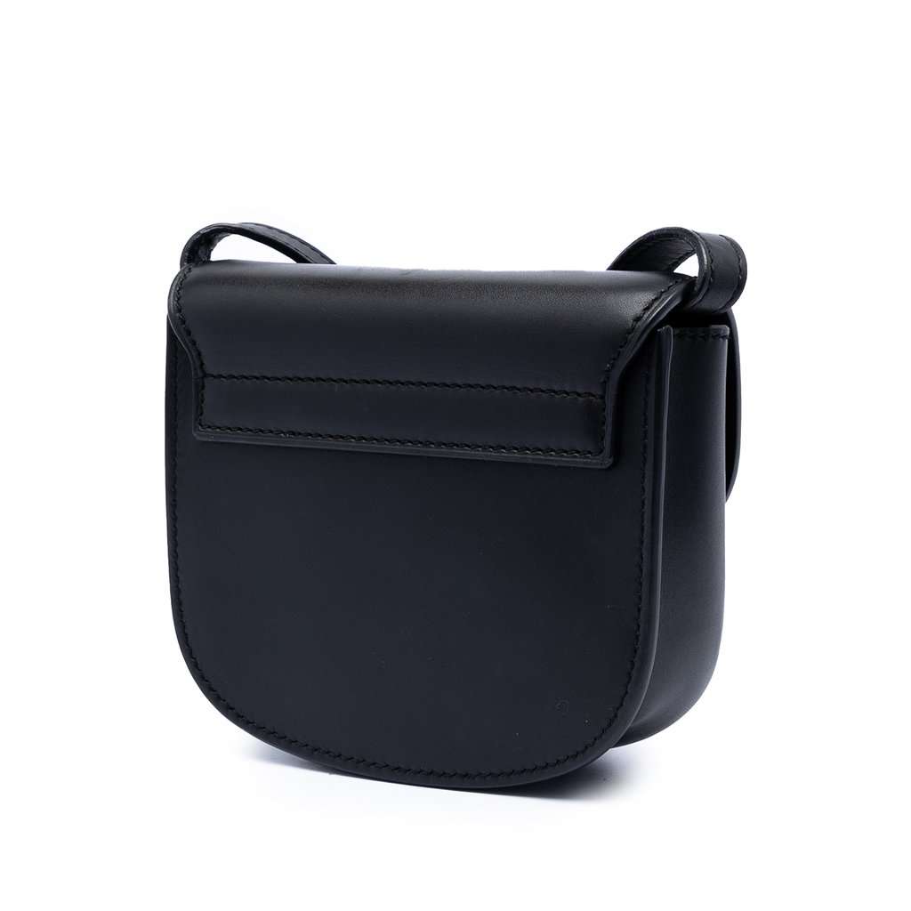 Saint Laurent Small Leather Monogram Kaia Crossbody Black Leather Very good condition - Back View