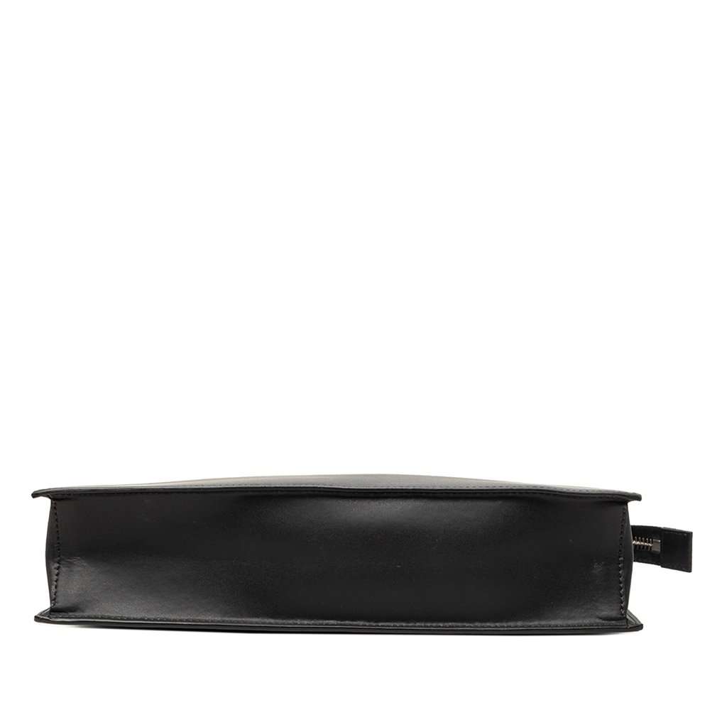 Valentino Leather VLTN Clutch Black Leather Very good condition - Inside View