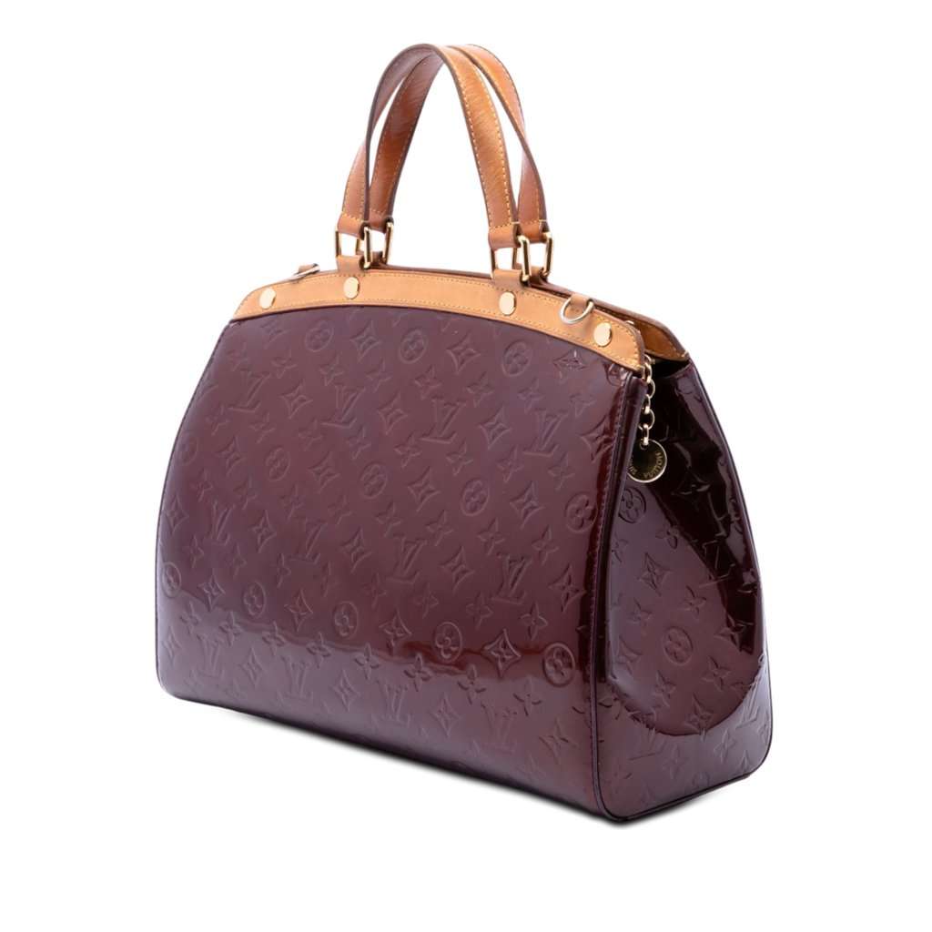 Louis Vuitton Monogram Vernis Brea GM Red Leather Very good condition - Back View