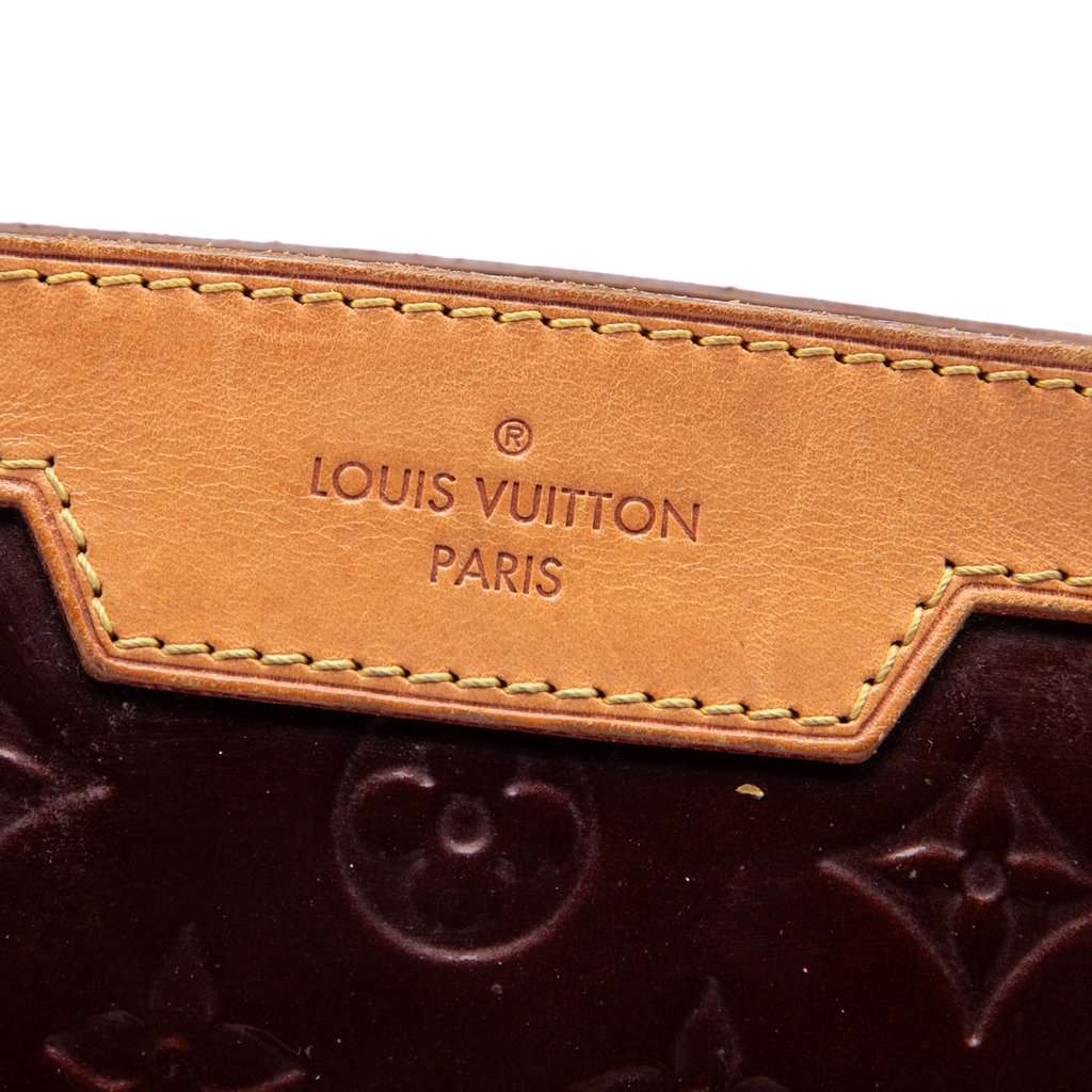 Louis Vuitton Monogram Vernis Brea GM Red Leather Very good condition - Box View