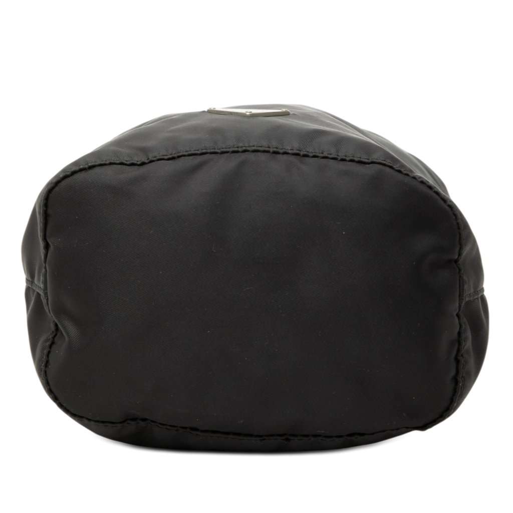 Prada Tessuto Drawstring Pouch Black Very good condition - Inside View