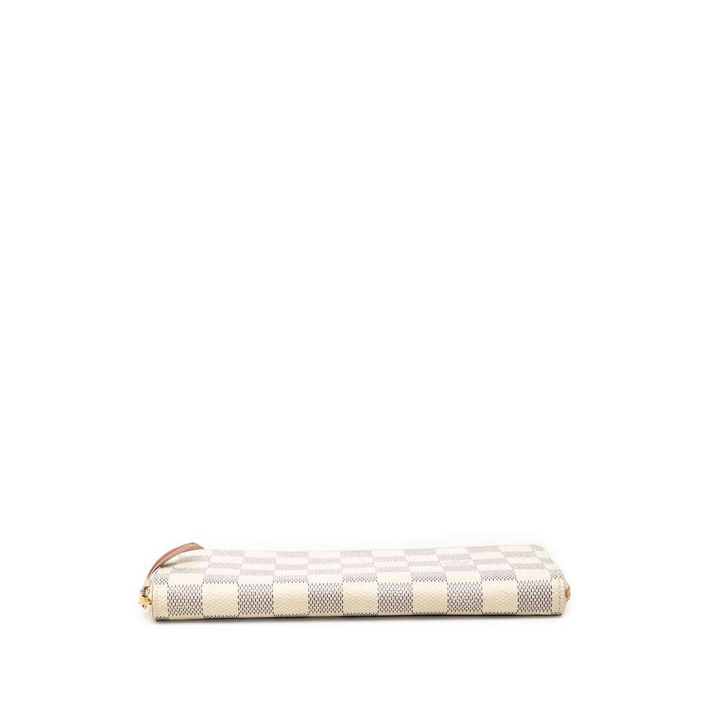 Louis Vuitton Damier Azur Zippy Long Wallet White Very good condition - Inside View