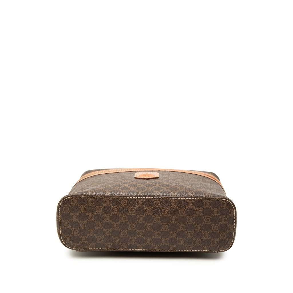 Celine Macadam Coated Canvas Vanity Bag Brown Very good condition - Inside View