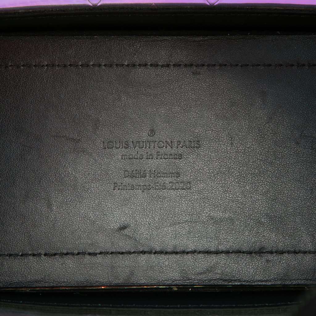 Louis Vuitton Monogram Prism Soft Trunk Black Plastic Very good condition - Box View