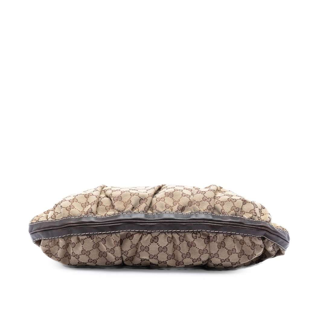 Gucci Large GG Canvas Dialux Queen Hobo Beige Very good condition - Inside View