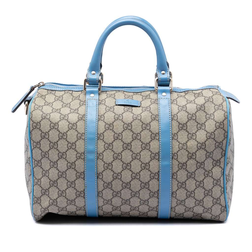 Gucci Medium GG Supreme Joy Boston Bag Beige Very good condition - Front View