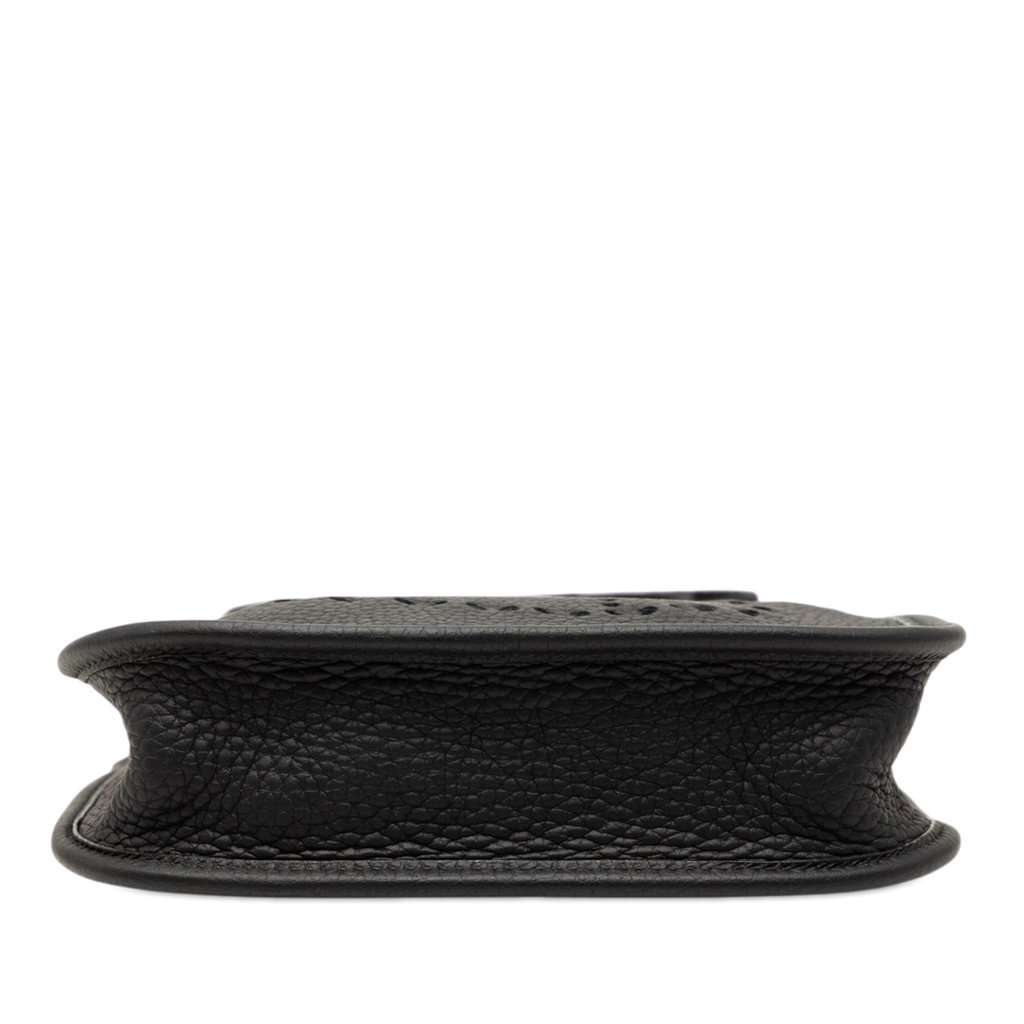Hermès Clemence Evelyne 16 Amazone Black Leather Very good condition - Inside View
