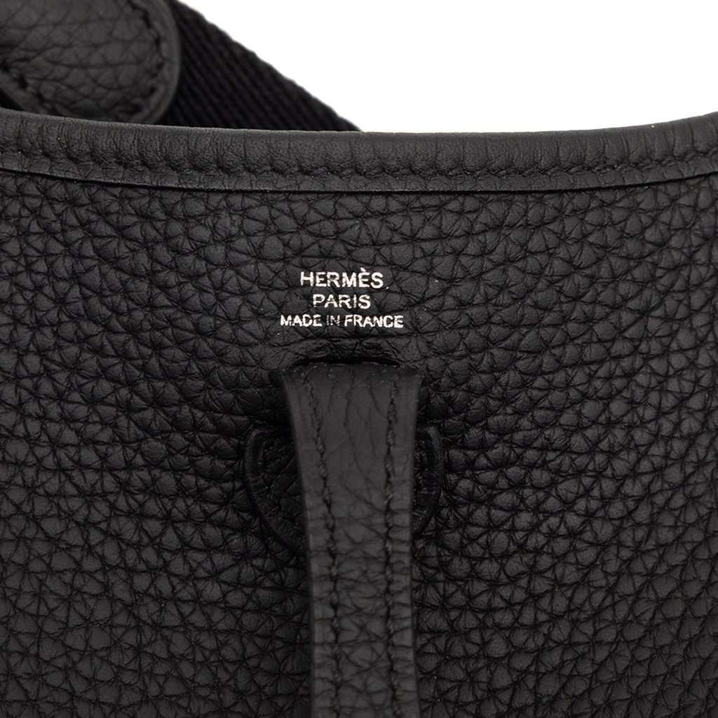 Hermès Clemence Evelyne 16 Amazone Black Leather Very good condition - Box View