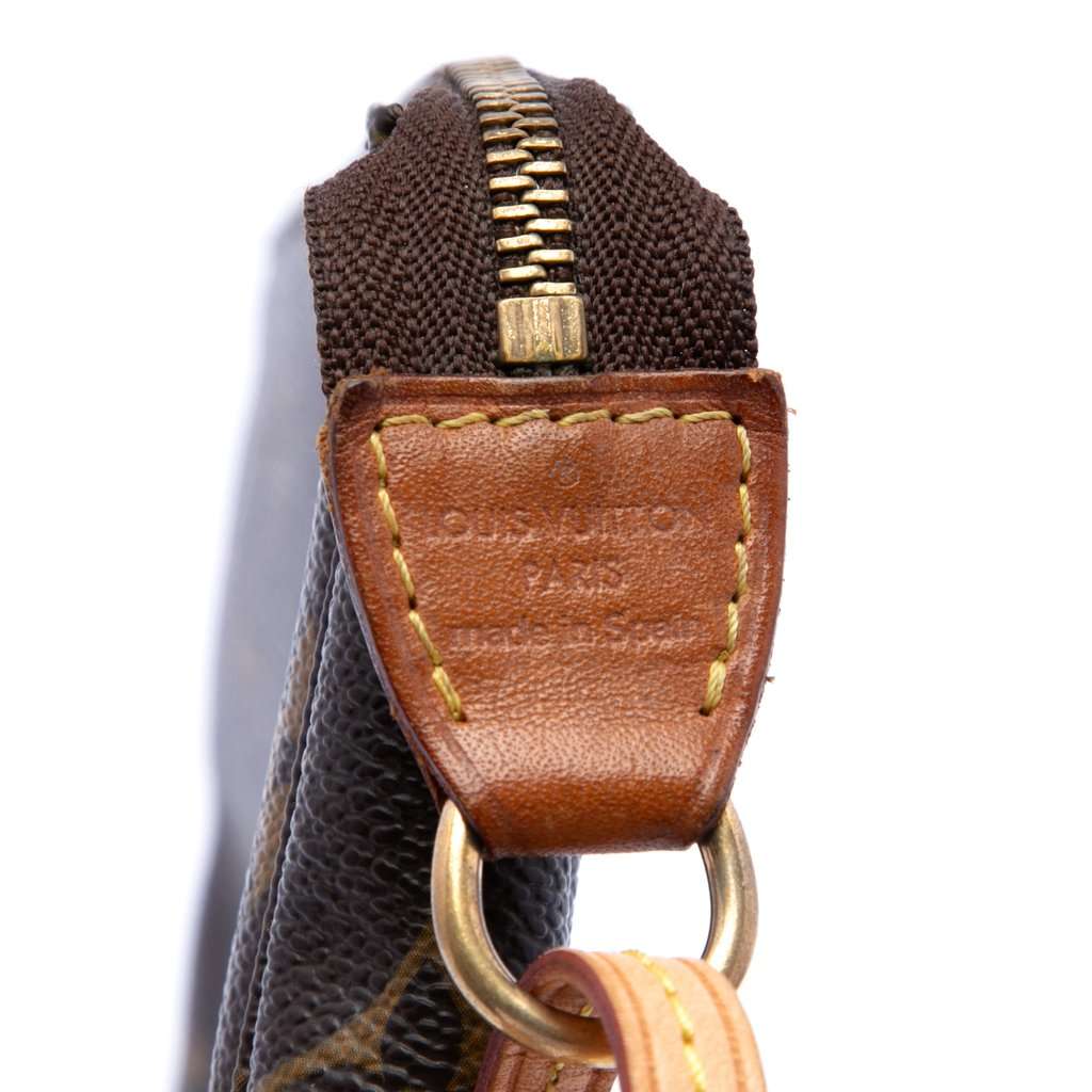 Louis Vuitton Monogram Mini Pochette Accessoires Brown Very good - Box View