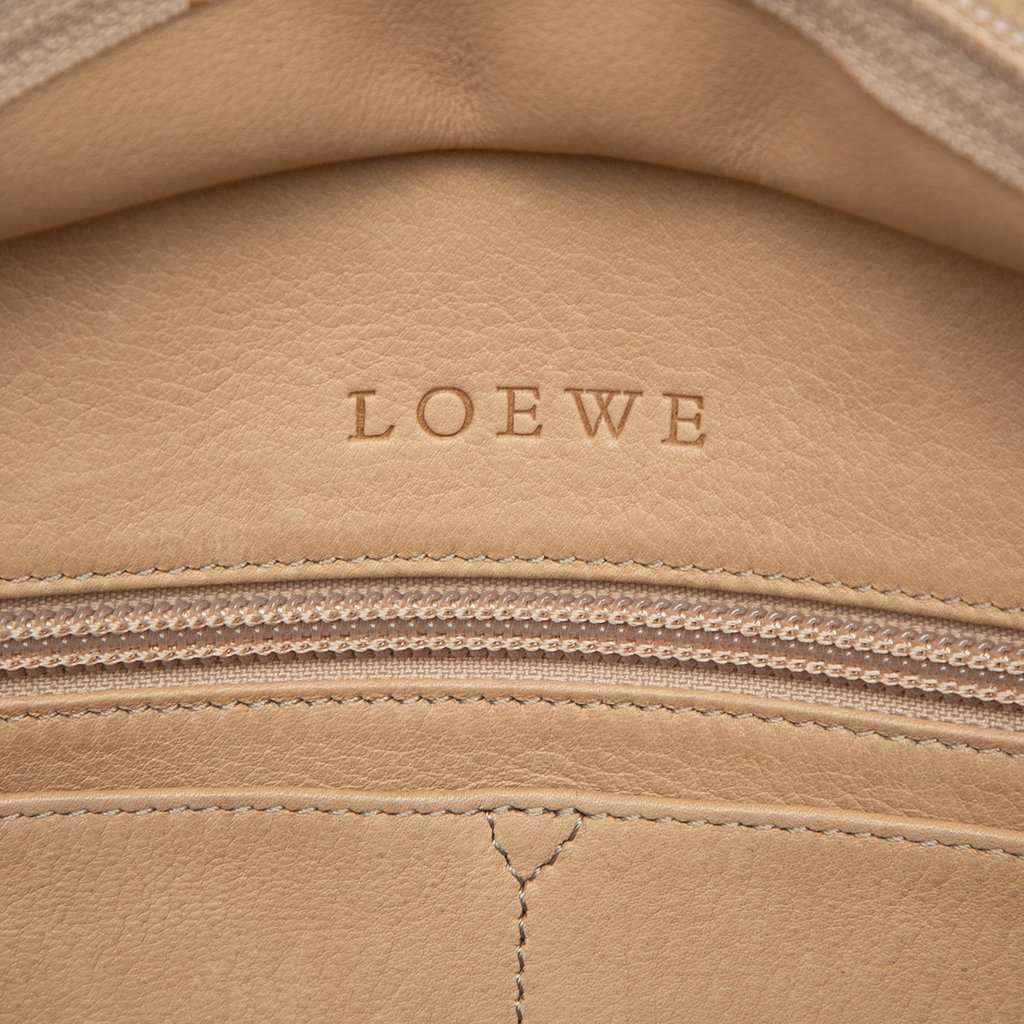 LOEWE Suede Amazona 28 Brown Leather Very good - Box View