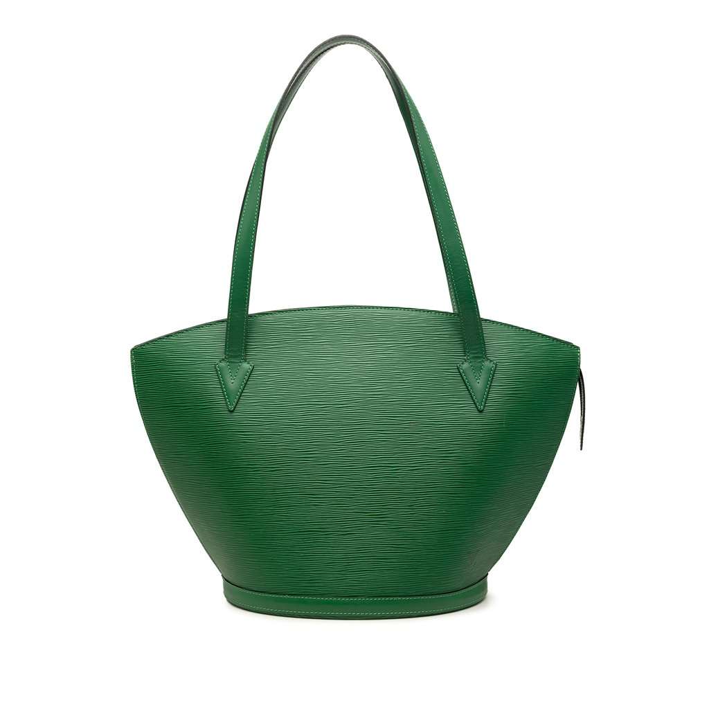 Louis Vuitton Epi Saint Jacques GM Long Strap Green Leather Good condition - Front View