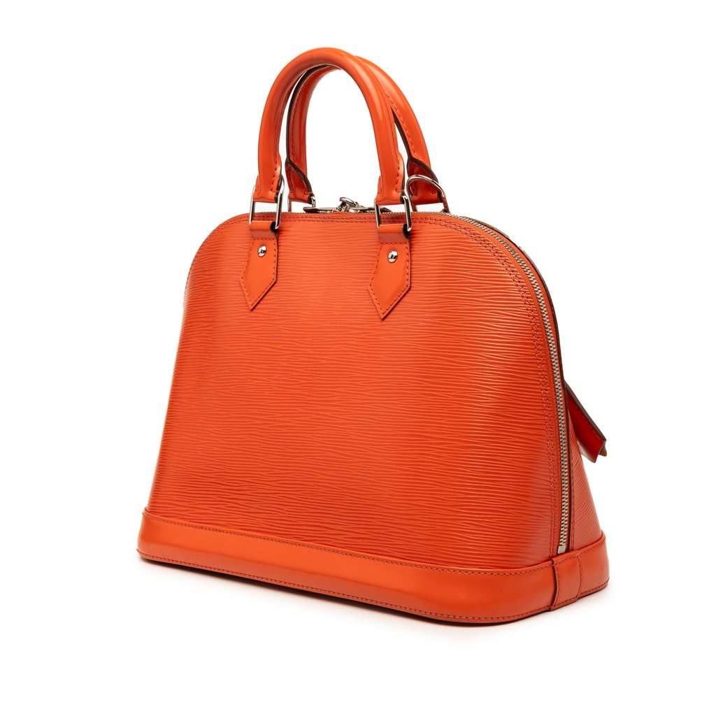 Louis Vuitton Epi Alma PM Orange Leather Very good - Back View