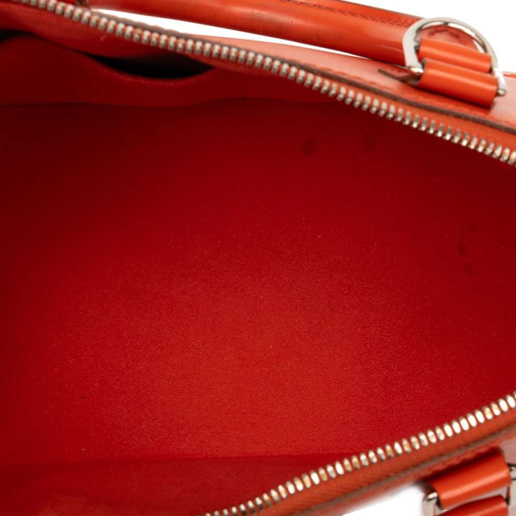 Louis Vuitton Epi Alma PM Orange Leather Very good - Model View