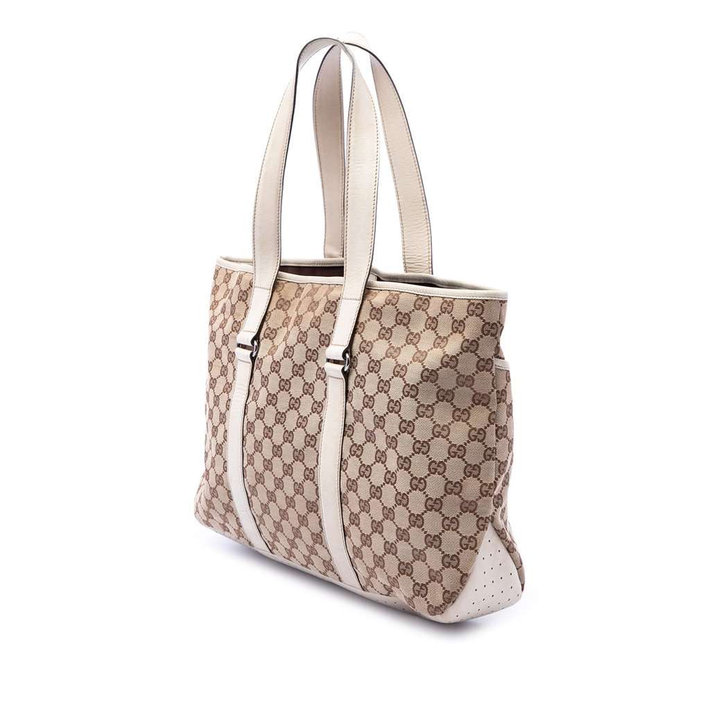 Gucci GG Canvas Tote Beige Very good condition - Back View