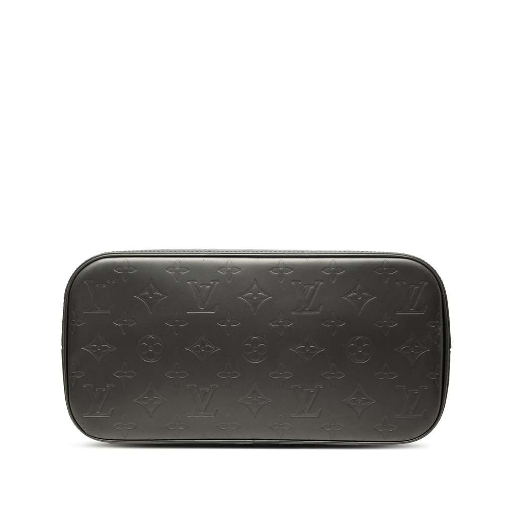 Louis Vuitton Monogram Mat Stockton Brown Leather Very good condition - Inside View