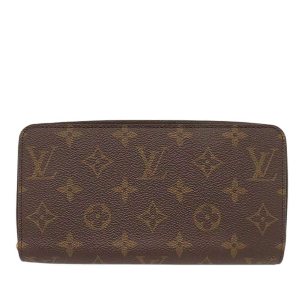 Louis Vuitton Monogram Zippy Long Wallet Brown Very good condition - Front View