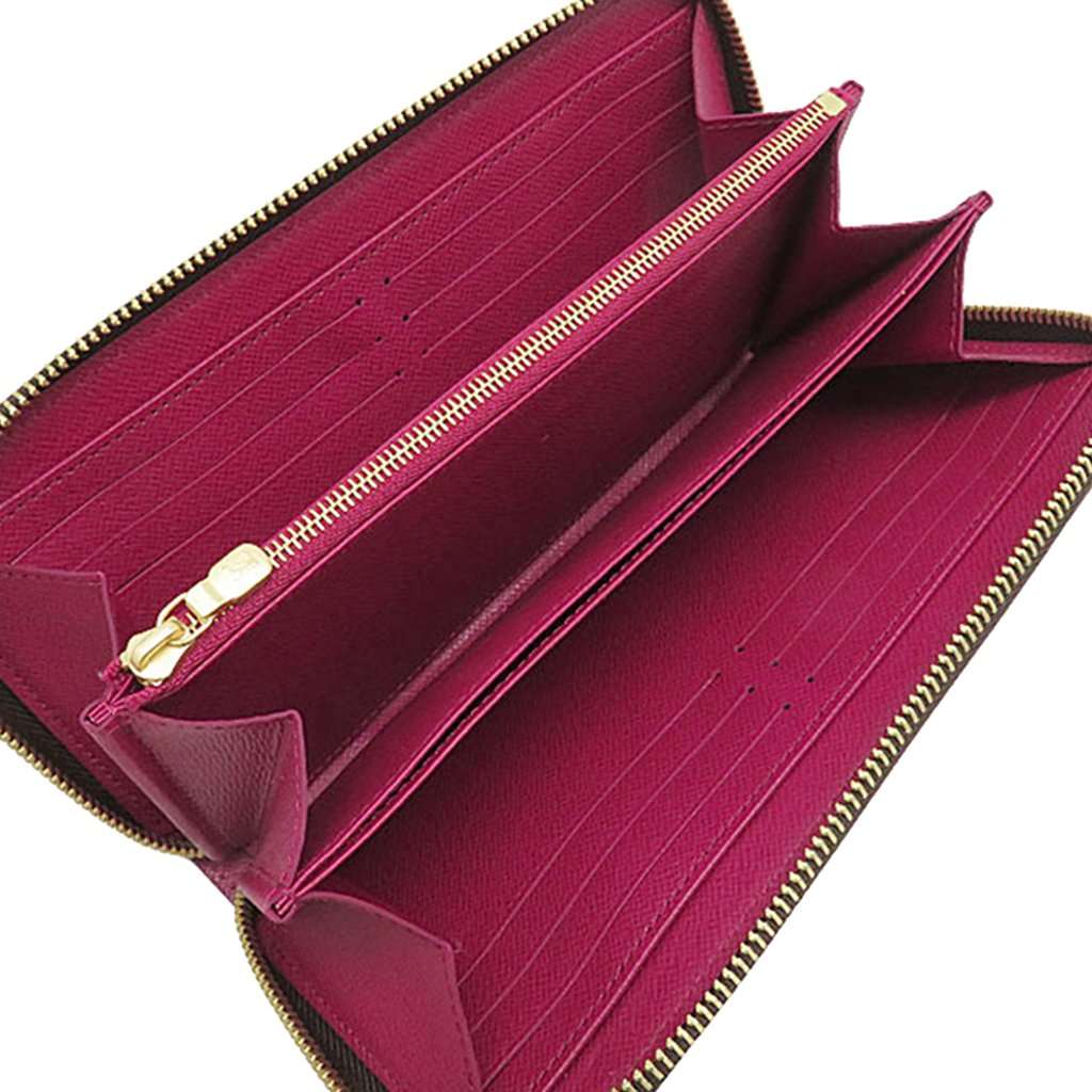 Louis Vuitton Monogram Zippy Long Wallet Brown Very good condition - Model View