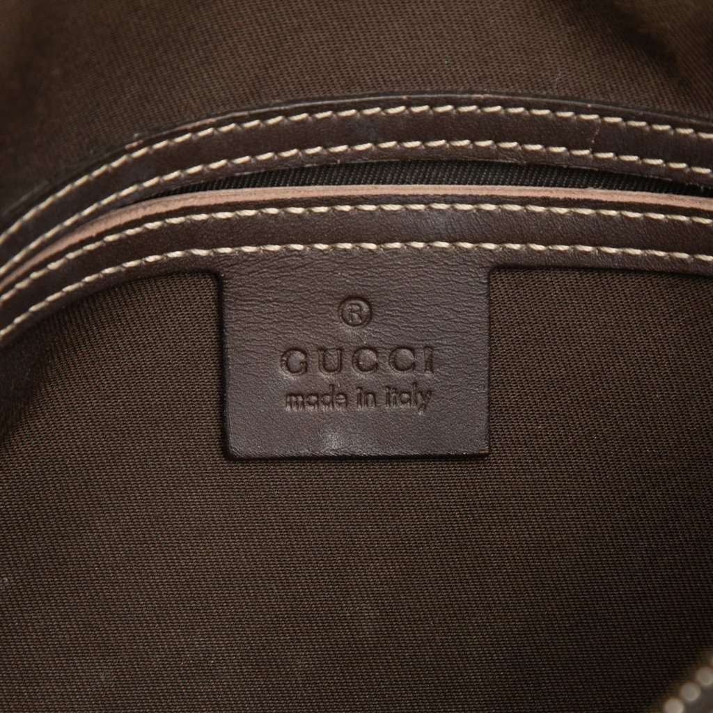 Gucci GG Supreme Double Pocket Crossbody Beige Very good condition - Box View