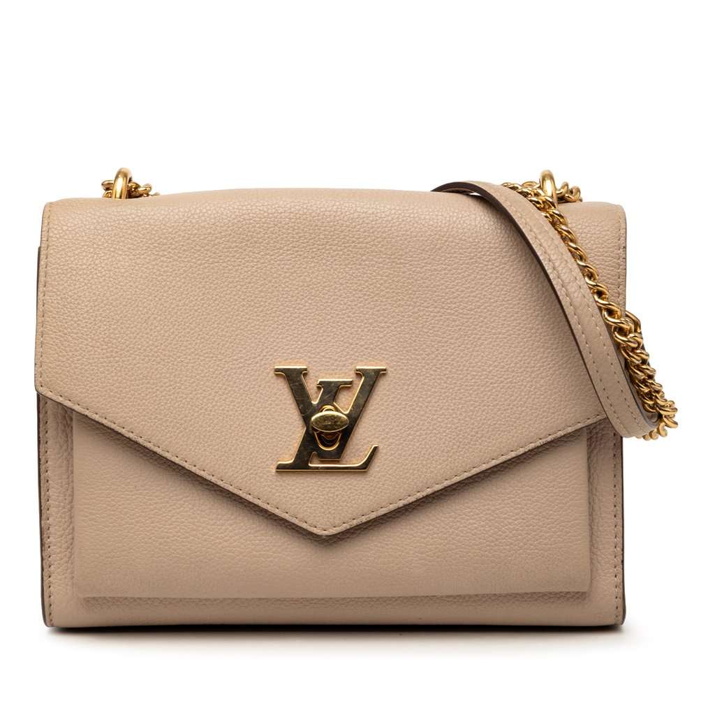 Louis Vuitton MyLockMe BB Pink Leather Very good - Front View