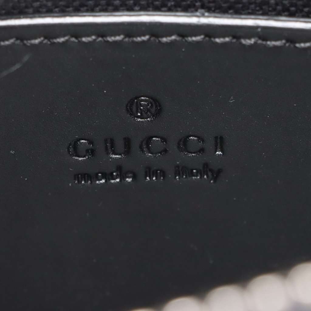 Gucci Small GG Supreme Web Messenger Bag Black Very good condition - Box View