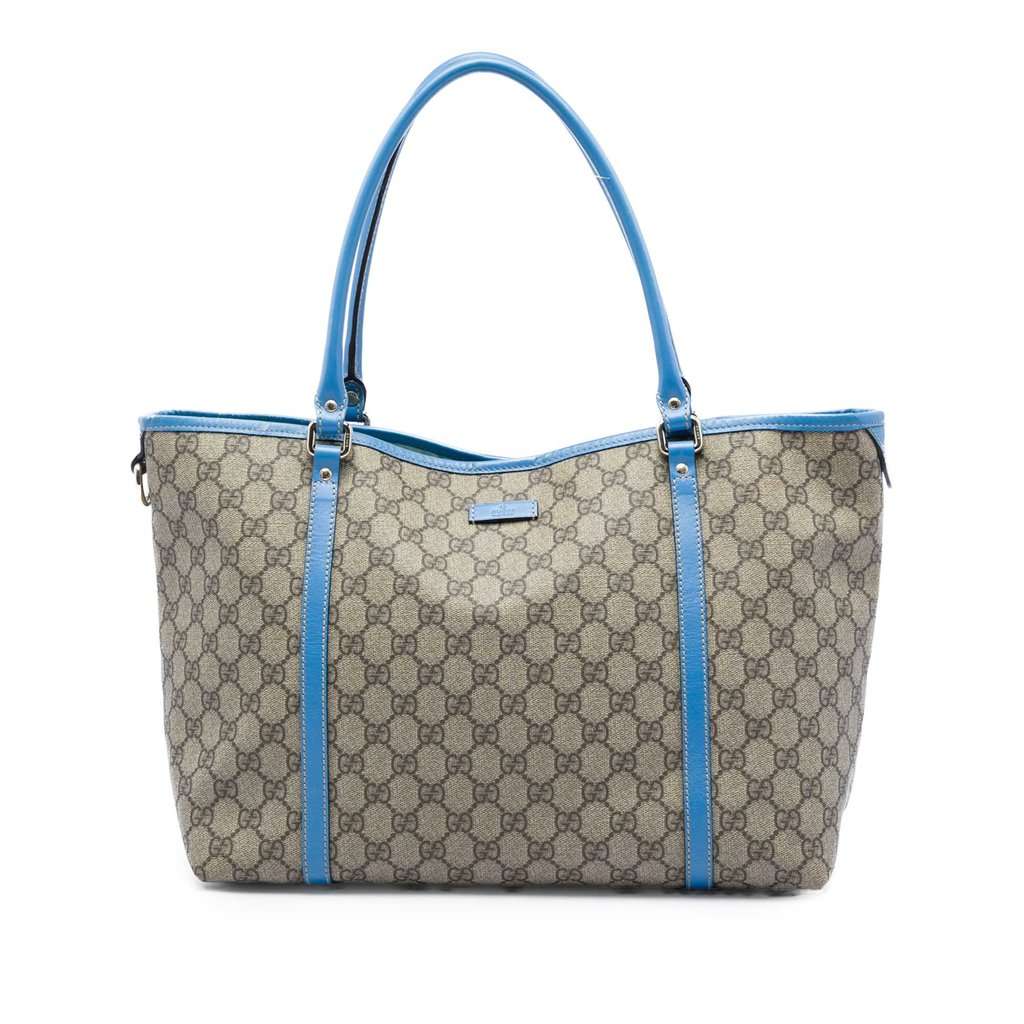 Gucci Medium GG Supreme Joy Tote Beige Very good - Front View