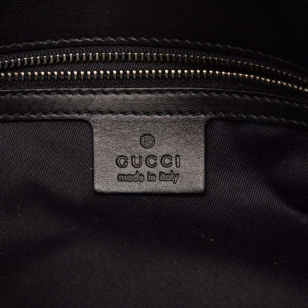 Gucci GG Canvas Tote Black Very good condition - Box View