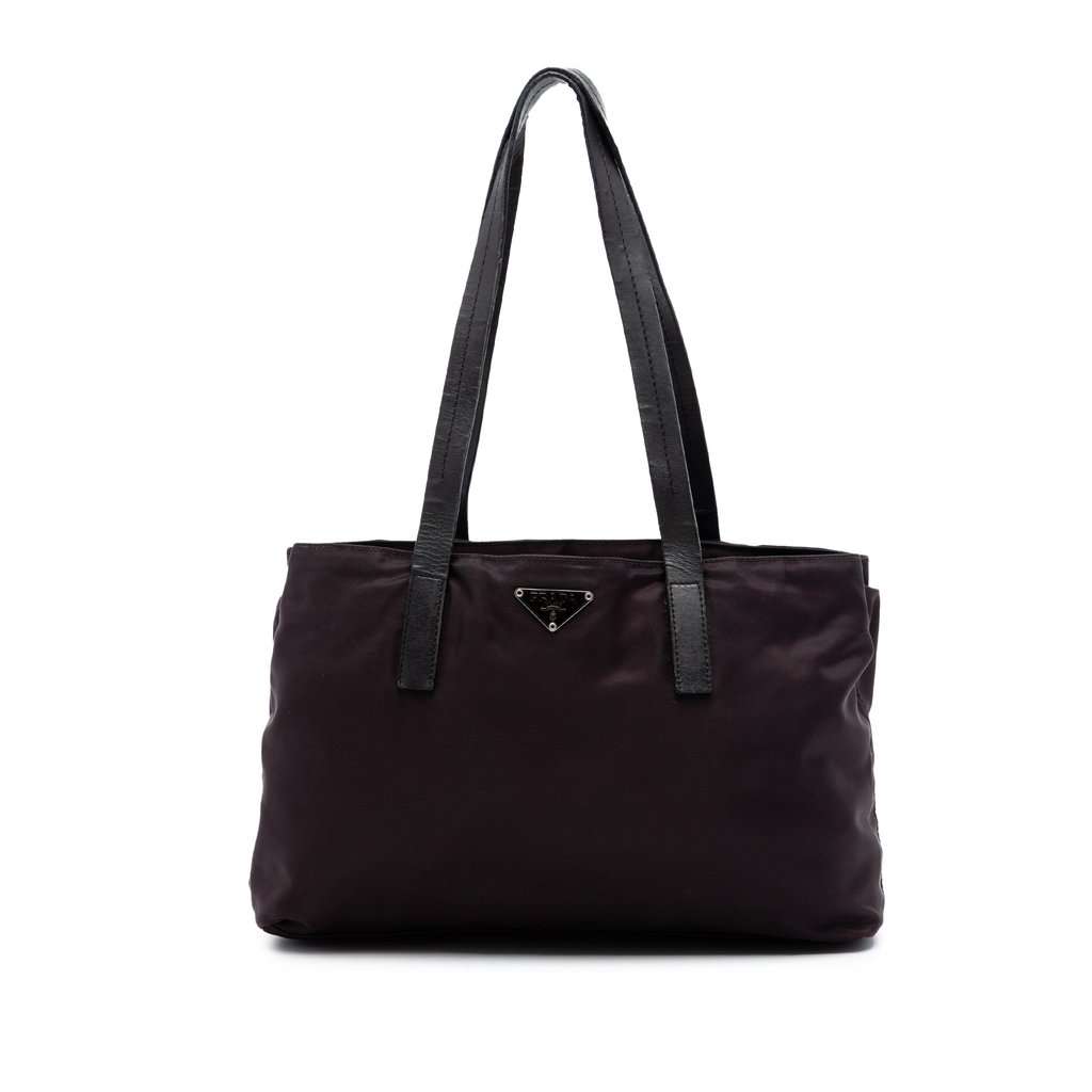 Prada Tessuto Tote Purple Very good - Front View