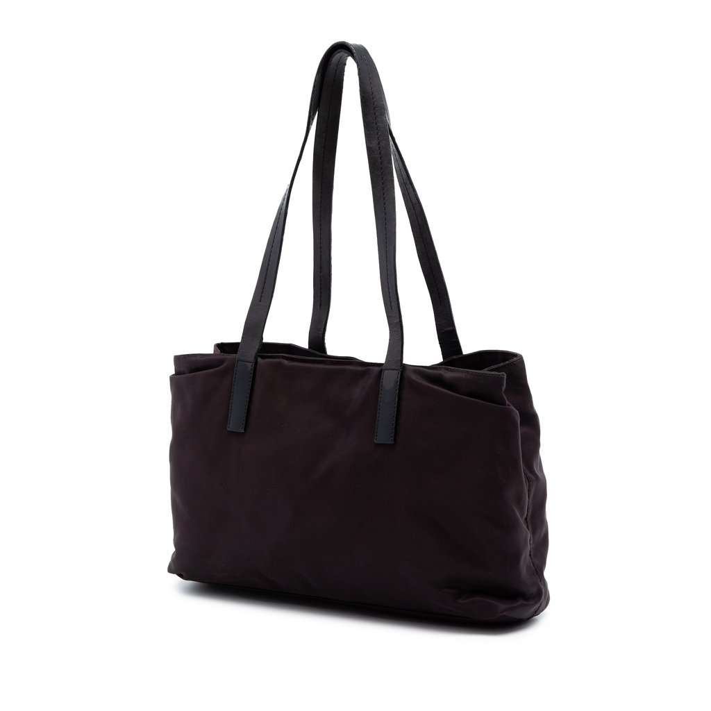 Prada Tessuto Tote Purple Very good - Back View
