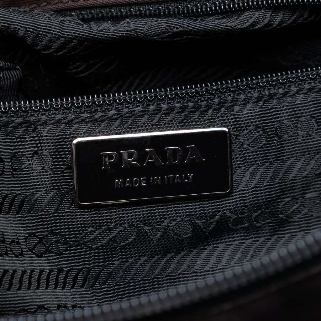 Prada Tessuto Tote Purple Very good - Box View