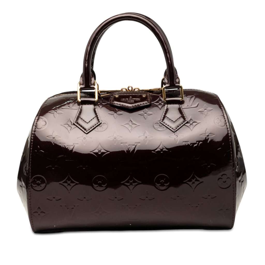 Louis Vuitton Monogram Vernis Montana Purple Leather Very good - Front View