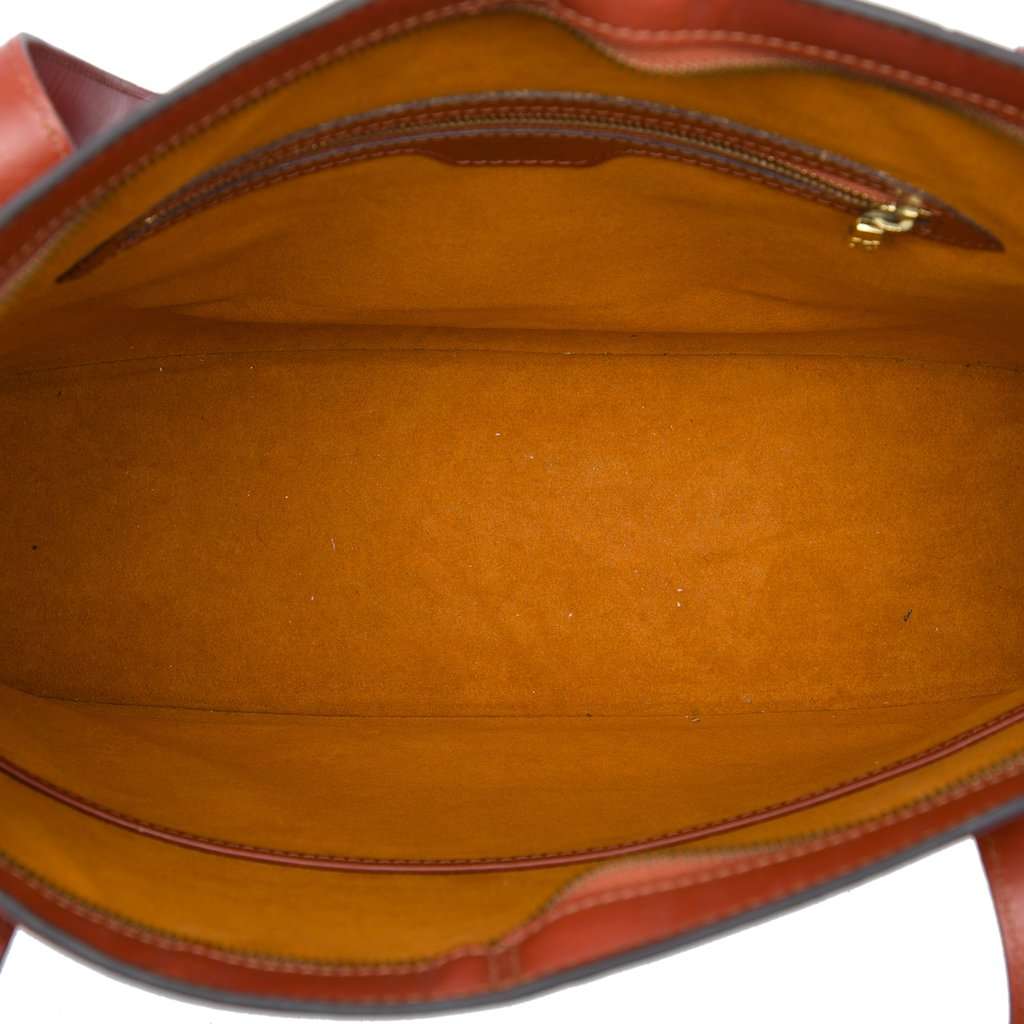 Louis Vuitton Epi Lussac Brown Leather Very good condition - Model View