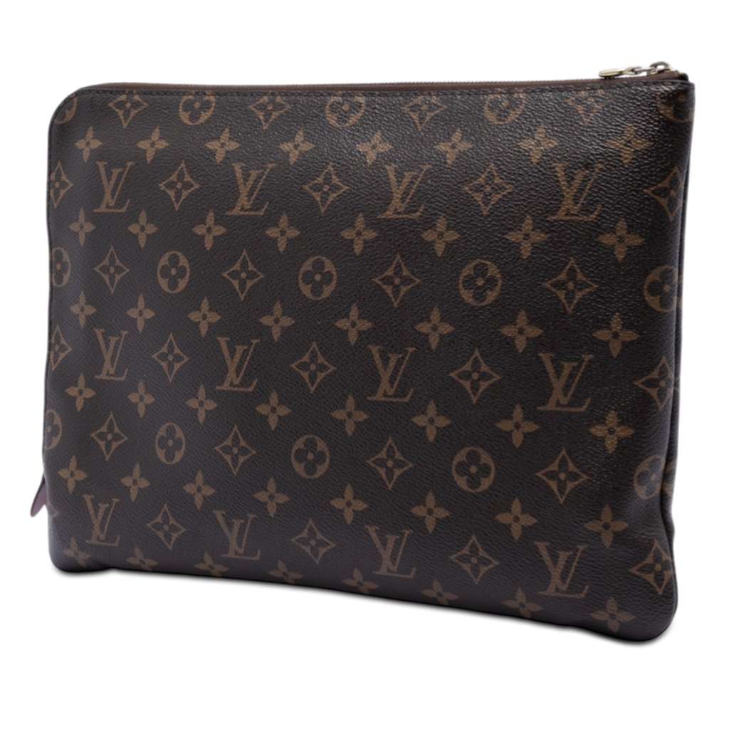 Louis Vuitton Monogram Etui Voyage MM Brown Very good condition - Back View